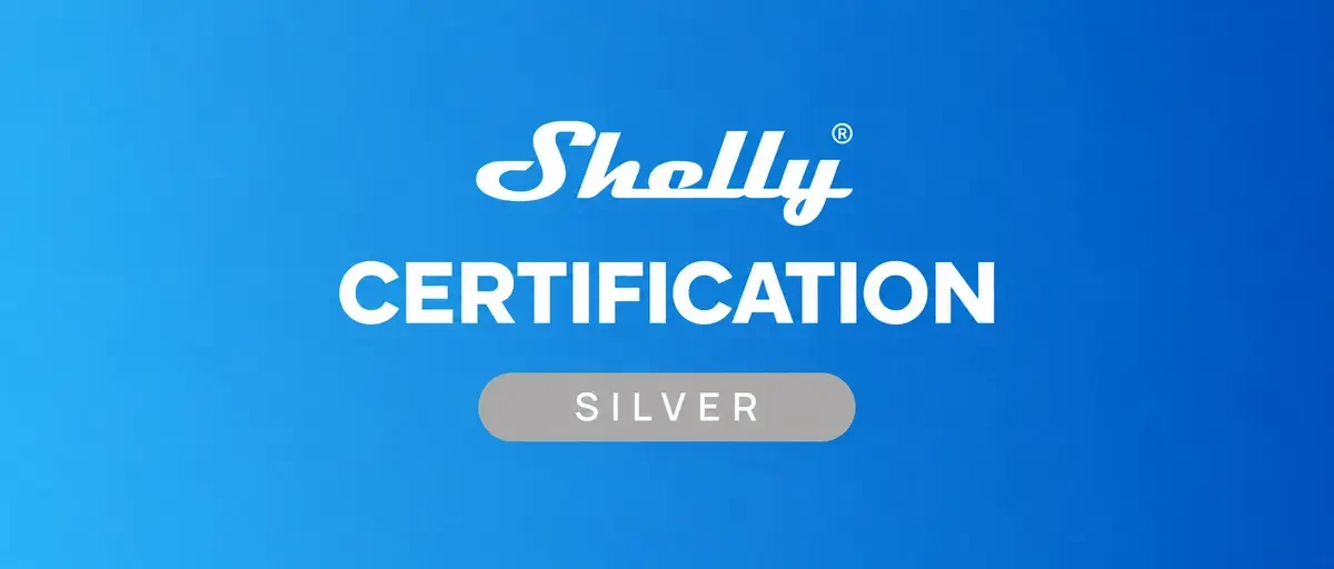 Banneri, jossa lukee Shelly Certification Silver