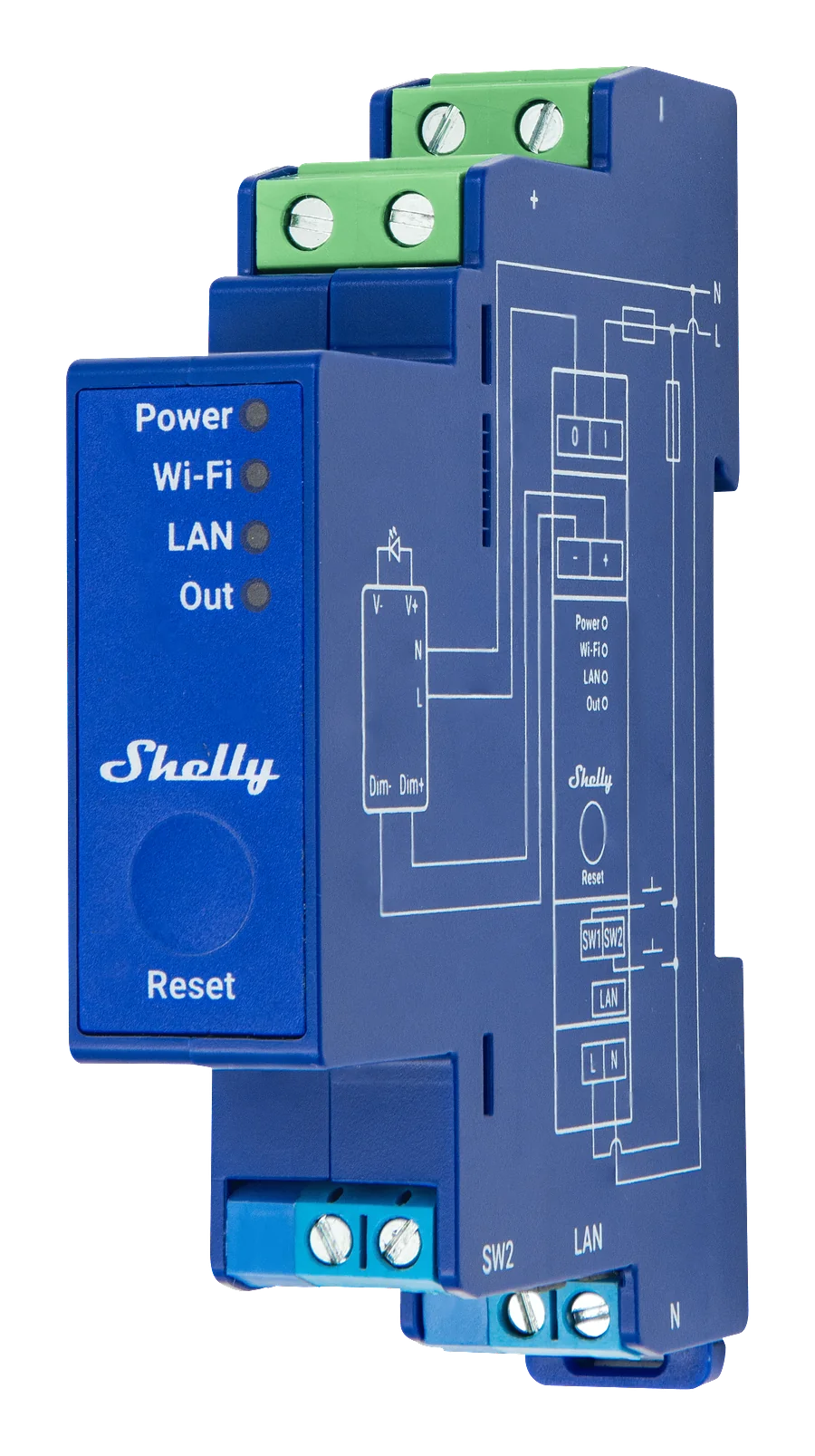 Shelly Pro Dimmer 0/1-10V PM
