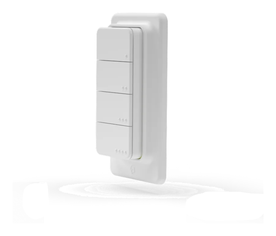 Shelly BLU RC Button 4 ZB White