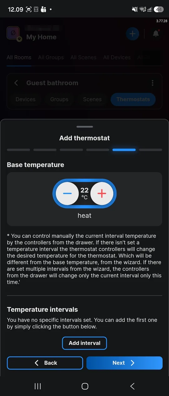 Base temperature